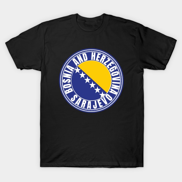 Sarajevo T-Shirt by footballomatic